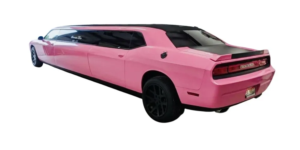 pink stretch limo